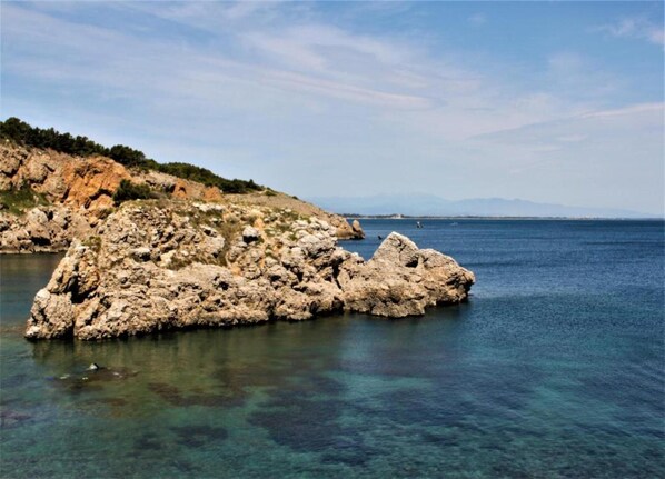 View from property - Apartment in La Escala Near Els Riells Beach (L'Escala)