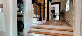 Luxury log cabin in Bartlett, perfect for family or friends in the White Mtns