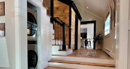 Luxury log cabin in Bartlett, perfect for family or friends in the White Mtns