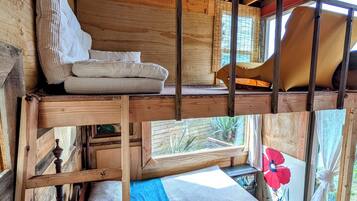 2 bedrooms, iron/ironing board, travel crib, WiFi