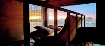 Hills Cottage with Panoramic Views & Hot Tub. Pet Friendly!