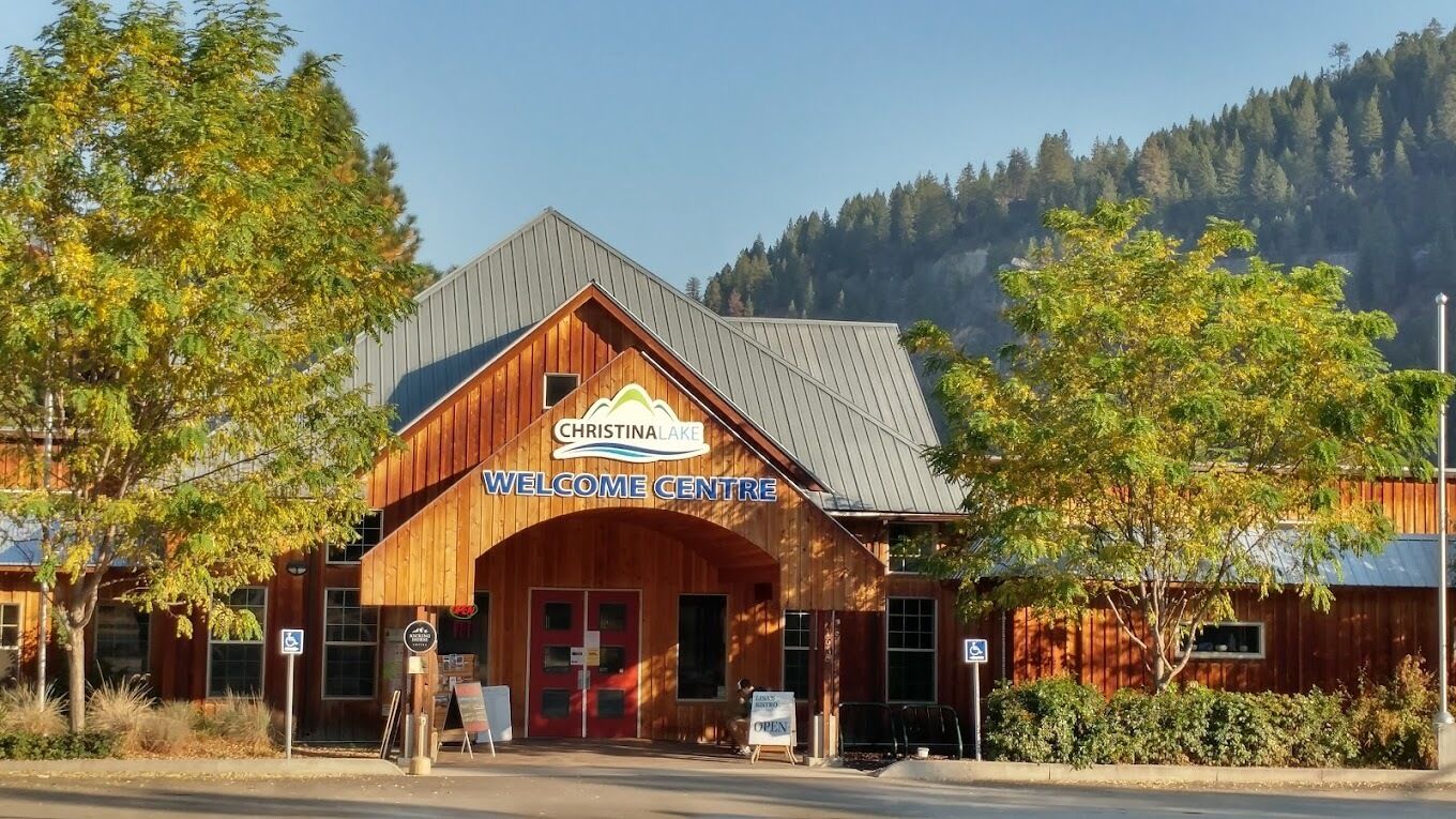 Welcome center, 3min drive from house