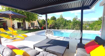 Villa d'Elsa - 4/8 pers. - heated pool - 400m from historic town center