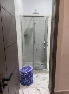 Towels, soap, toilet paper