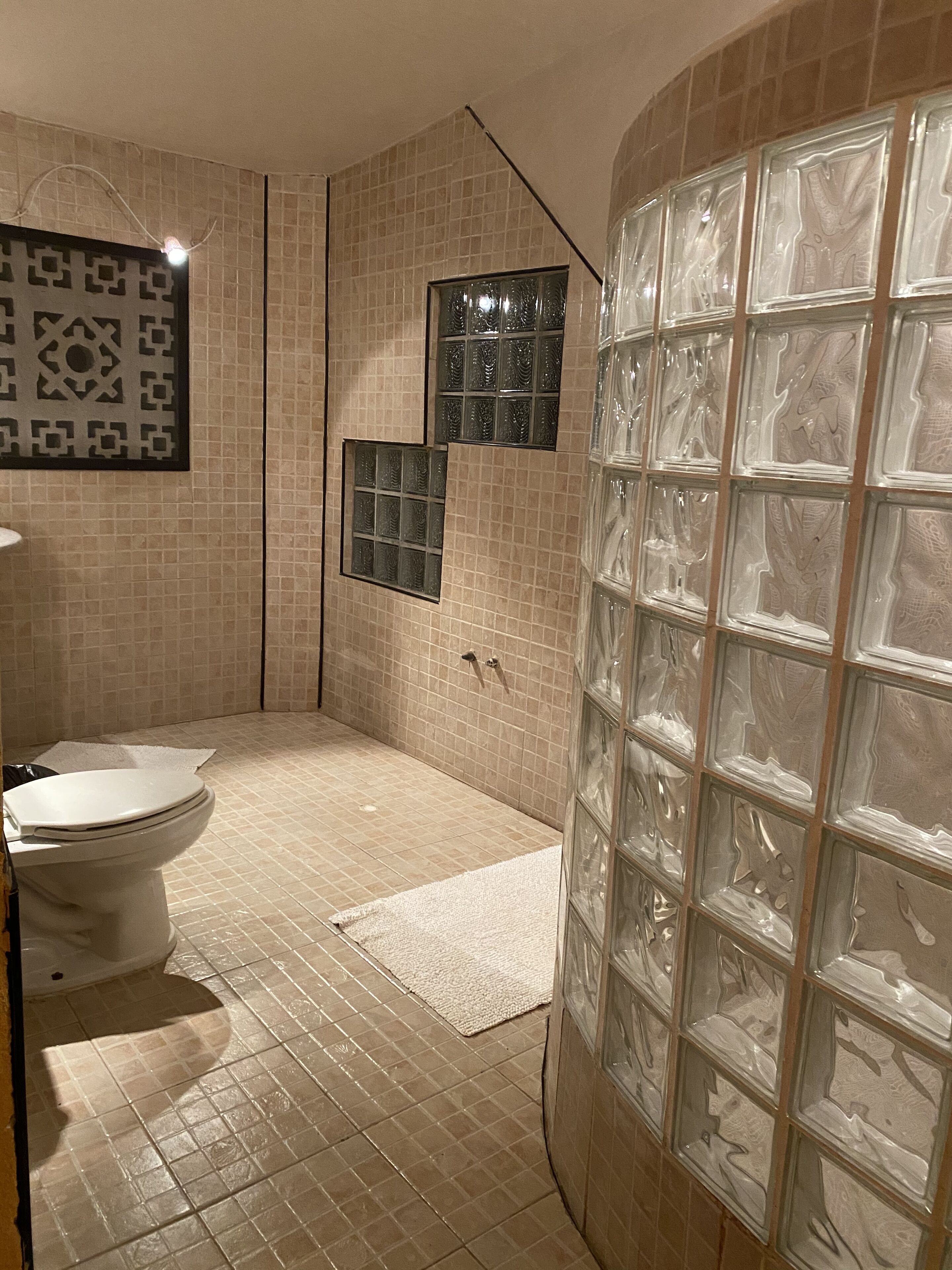 Towels, soap, toilet paper