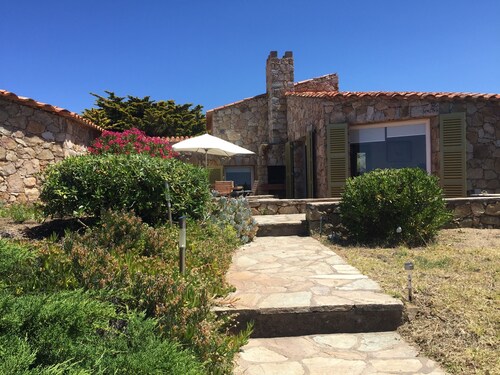 Charming villa in Marine de Davia – 50m from beach, sea view & stunning sunsets