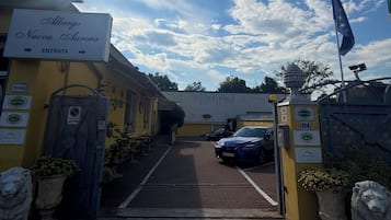Fassade der Unterkunft