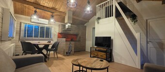 Nice detached log cabin near haarlem amsterdam and zandvoort