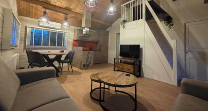 Nice detached log cabin near haarlem amsterdam and zandvoort