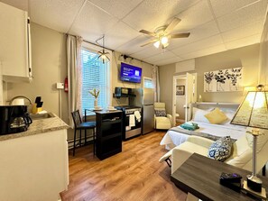 Iron/ironing board, WiFi, bed sheets - Midtown Studio w/ Bath & Kitchen- Walk To Restaurants & Nightlife! (Harrisburg)