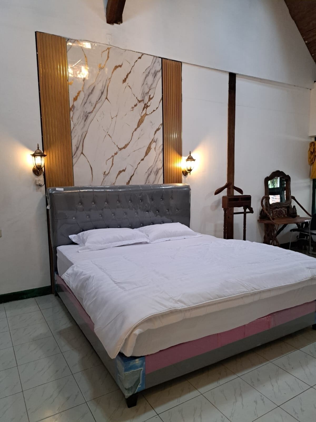 Suite estudio clásica, 1 cama de matrimonio grande | Ropa de cama