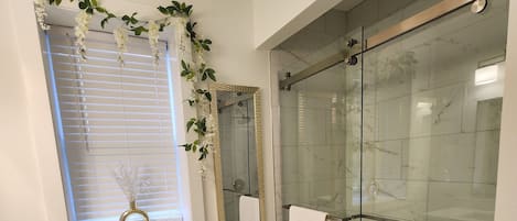 Towels, soap, toilet paper