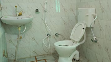 Dusch, handdukar och tvÄl