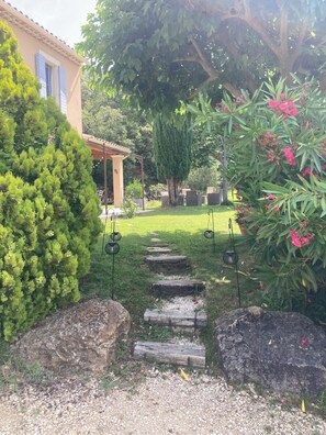 Overnattingsstedets uteområder