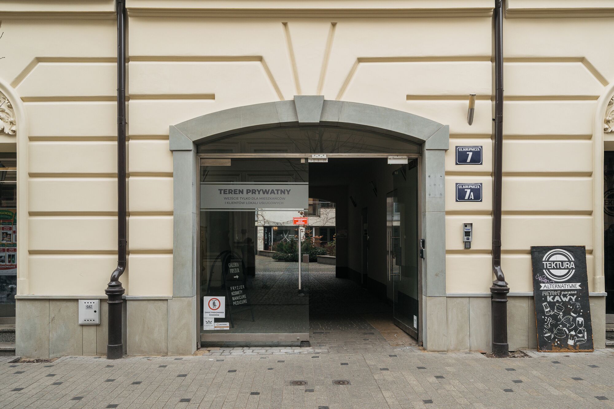 Fassade der Unterkunft