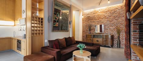 Apartment, Non Smoking | Living area