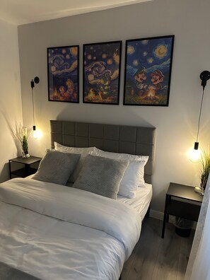 Appartement | 2 chambres, Wi-Fi gratuit, draps fournis