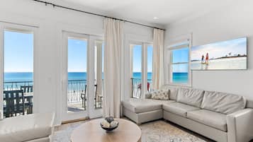 Smart TV, video games, DVD player, stereo