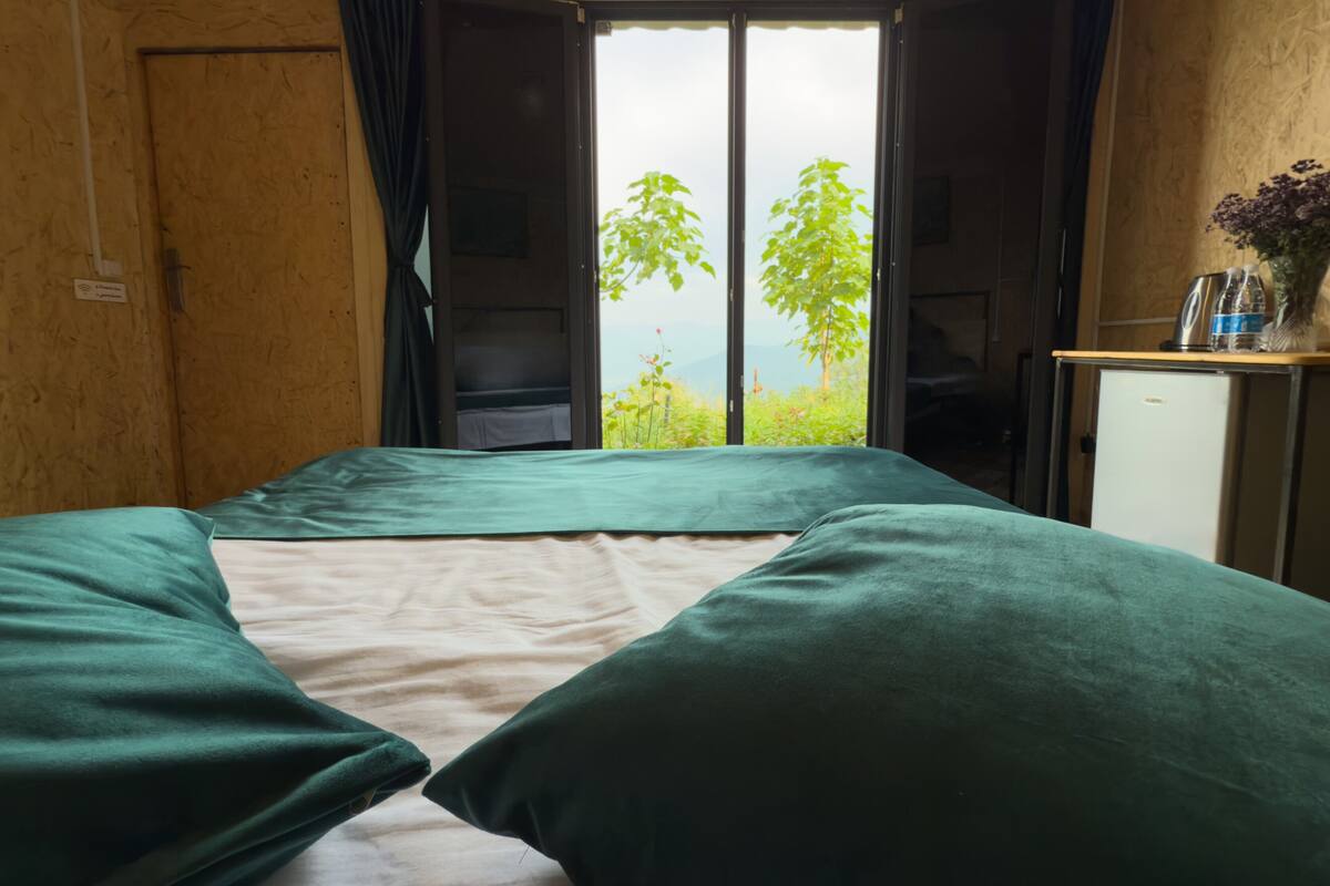 Double Room, Patio, Garden View | Mountain view
