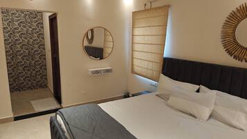 3 slaapkamers, een strijkplank/strijkijzer, wifi, beddengoed
