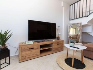 Ferienhaus, 3 Schlafzimmer, Terrasse | Wohnbereich