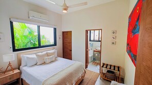 4 bedrooms, in-room safe, iron/ironing board, free WiFi
