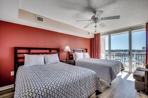 2 bedrooms, desk, iron/ironing board, free WiFi