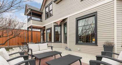 Spacious main level 2 bdrm off Missoula Hip Strip, across river from downtown