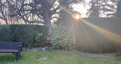 Quietly located vacation home with 500 square meters of landscaped, enclosed grounds