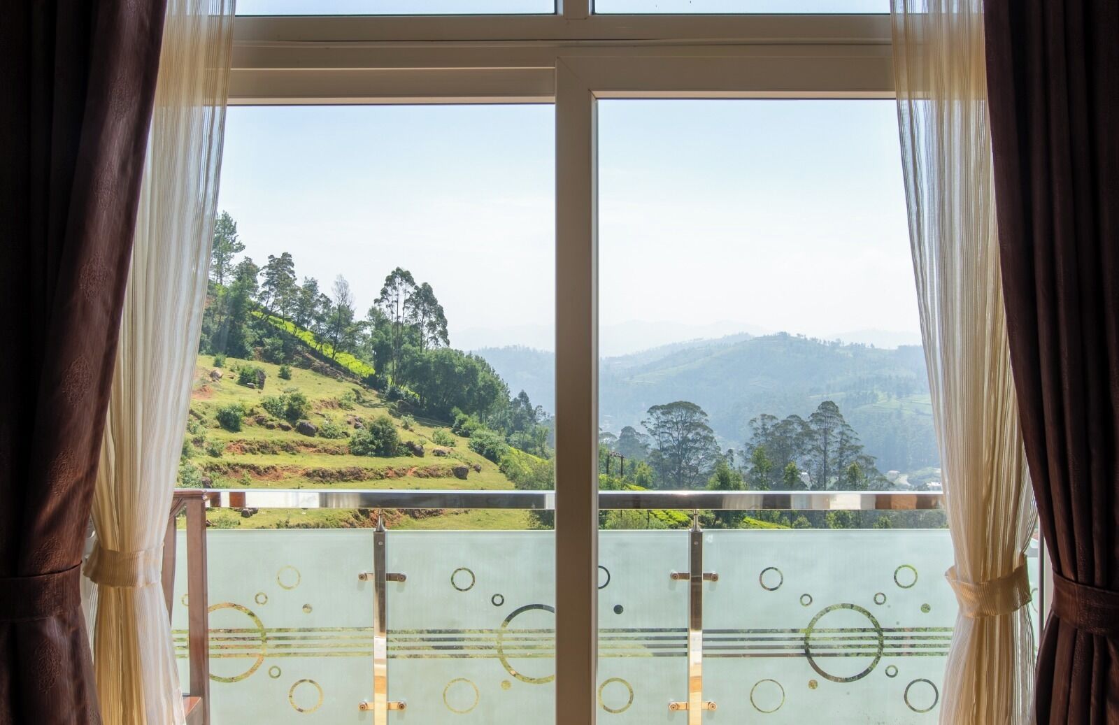Habitación Deluxe, balcón, vistas a la montaña | Balcón