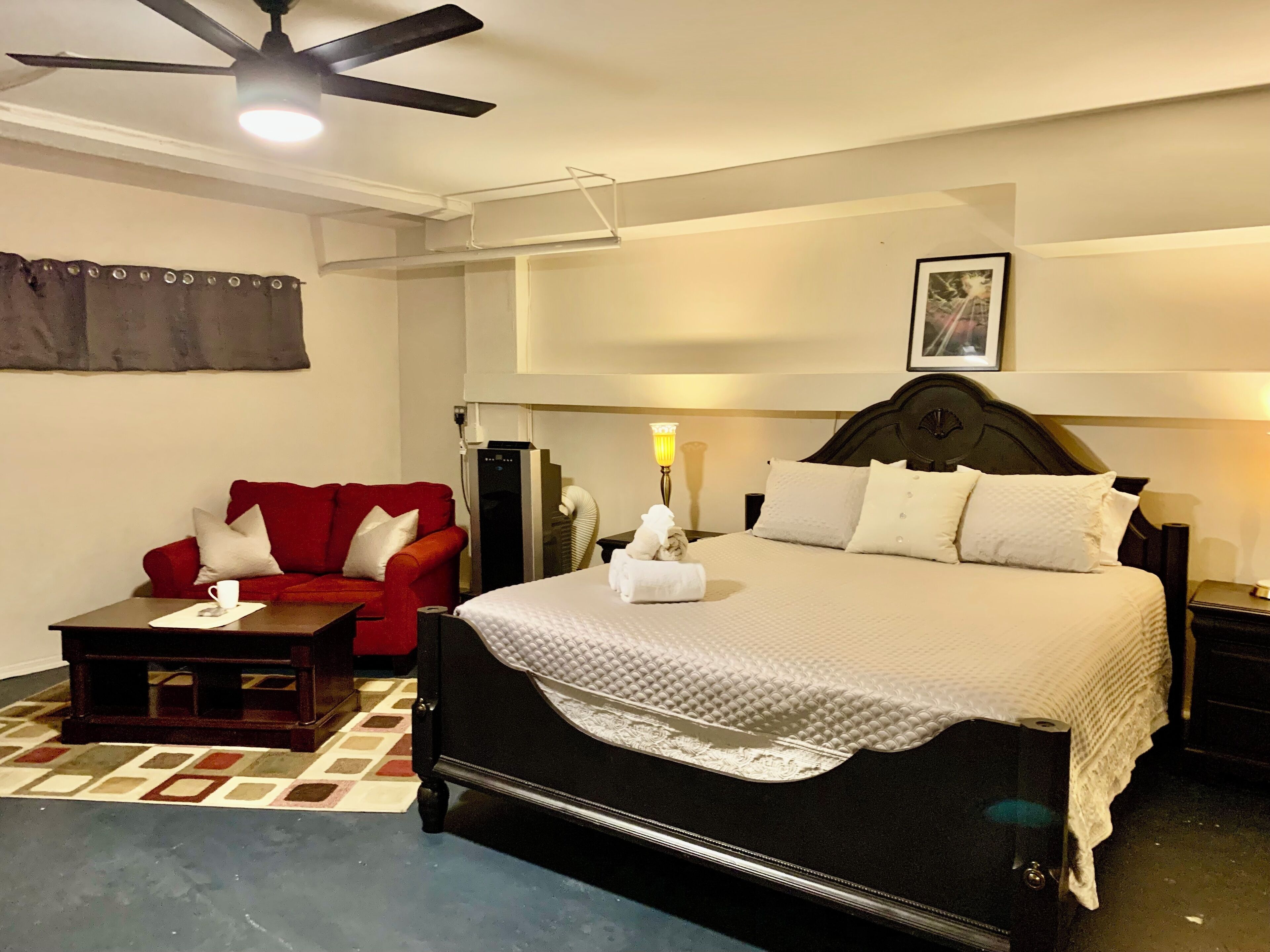 1 bedroom, desk, iron/ironing board, free WiFi