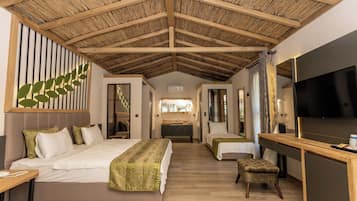 Premium bedding, minibar, in-room safe, desk