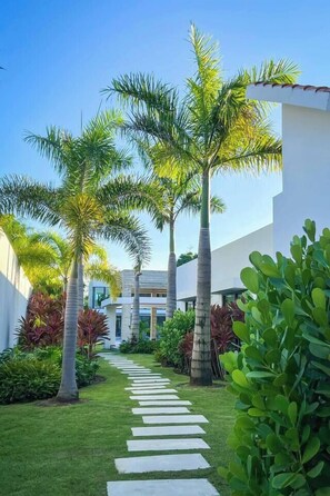 Overnattingsstedets uteområder