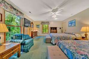 5 chambres, fer et planche à repasser, Wi-Fi gratuit, draps fournis