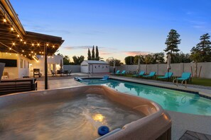 Beheizter Pool