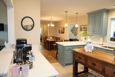 Spacious 5-bedroom farmhouse with country views in charming Prairie Grove