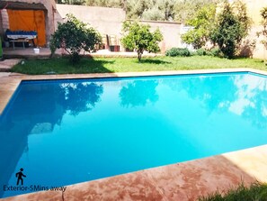 Outdoor pool - Hôtel & Restaurant Villa des étoiles (Ourika)