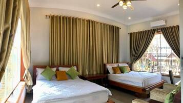 Deluxe Twin Room, 2 Bedrooms, Garden View | Free WiFi