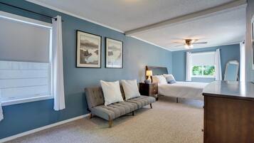 2 chambres, bureau, fer et planche à repasser, Wi-Fi