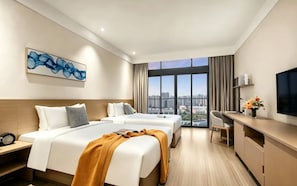 Studio, 2 Twin Beds - Keymore Residence Guangzhou (Guangzhou)