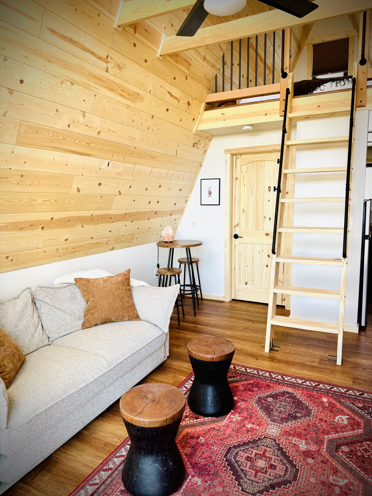 TV connectée, cheminée