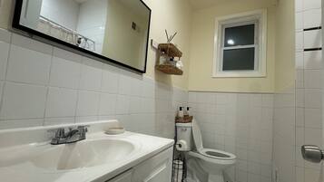 Towels, soap, toilet paper