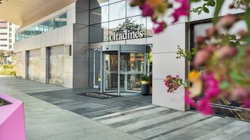 Entrada de la propiedad