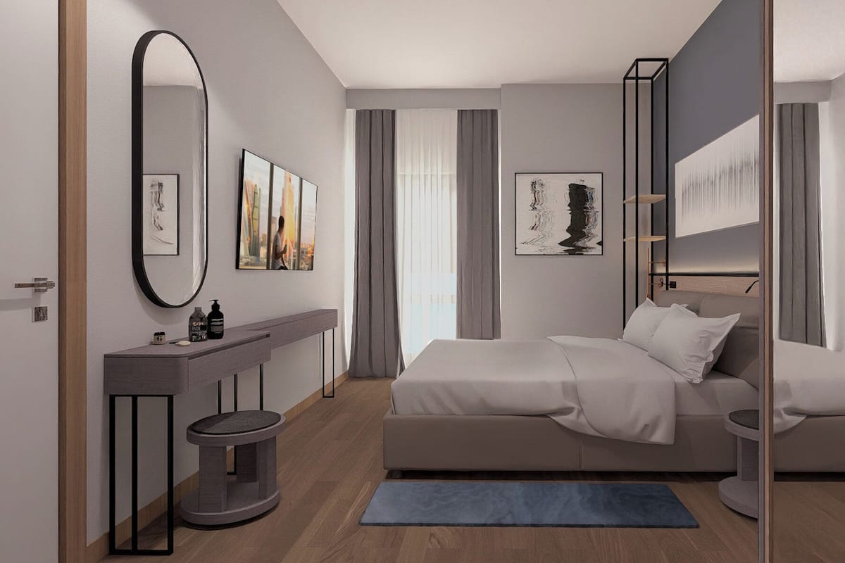 1 bedroom, down comforters, in-room safe, desk