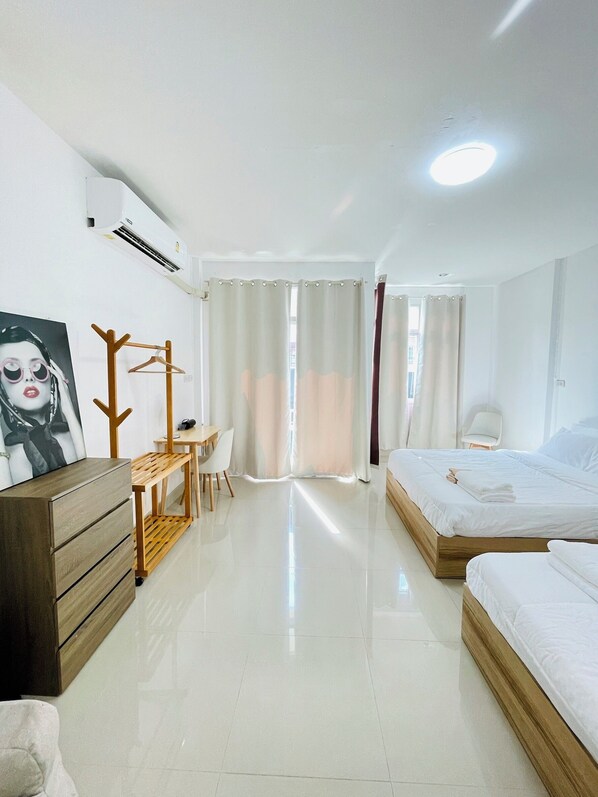 2 habitaciones, wifi y ropa de cama