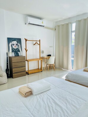 2 habitaciones, wifi y ropa de cama 