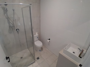 Towels, soap, toilet paper