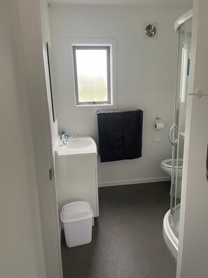 Towels, soap, toilet paper