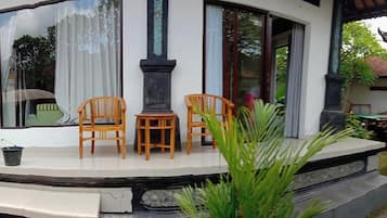 Fachada de la propiedad