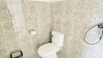 Artículos de tocador gratuitos, bidet, jabón, shampoo